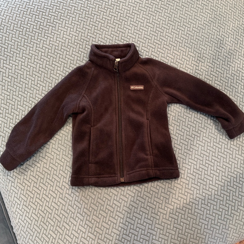 Kids Columbia Black Fleece Jacket
